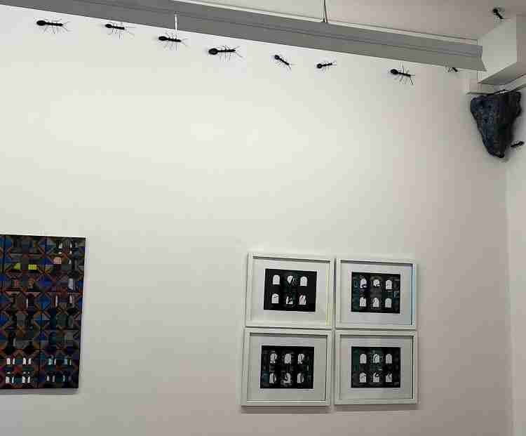 Memoires. Mónica Ferreras y Ernesto Rodriguez en Galería Katapult. Basilea. Suiza. Obra de Ernesto Rodríguez