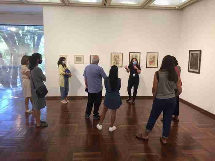 Museo Nacional de Artes Visuales. El Museo Nacional de Artes Visuales es responsable de contribuir al desarrollo cultural del país, difundiendo la cultura plástica y visual, de documentar la evolución del arte nacional y de acrecentar la colección de artes plásticas y visuales del país, optimizando las condiciones para su adecuada preservación, y de investigar y promover la investigación en áreas del arte y su historia. Visitas guiadas