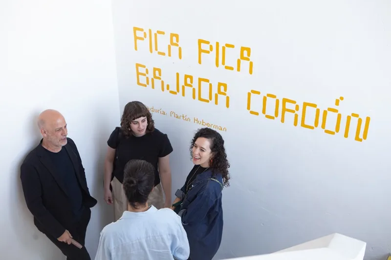 Pica pica bajada cordón. PROA21. Fundación PROA
