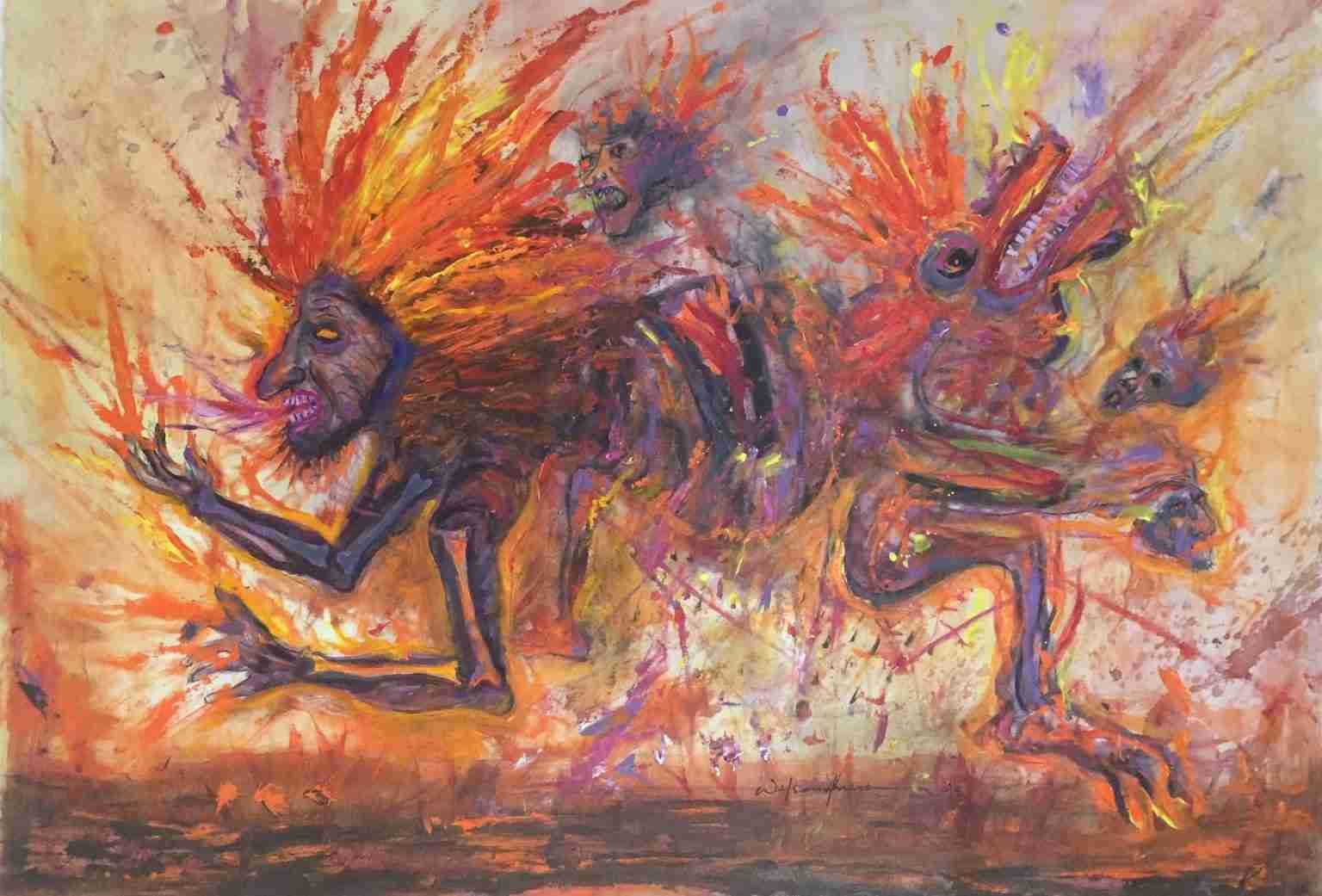 El Amazonas en Llamas