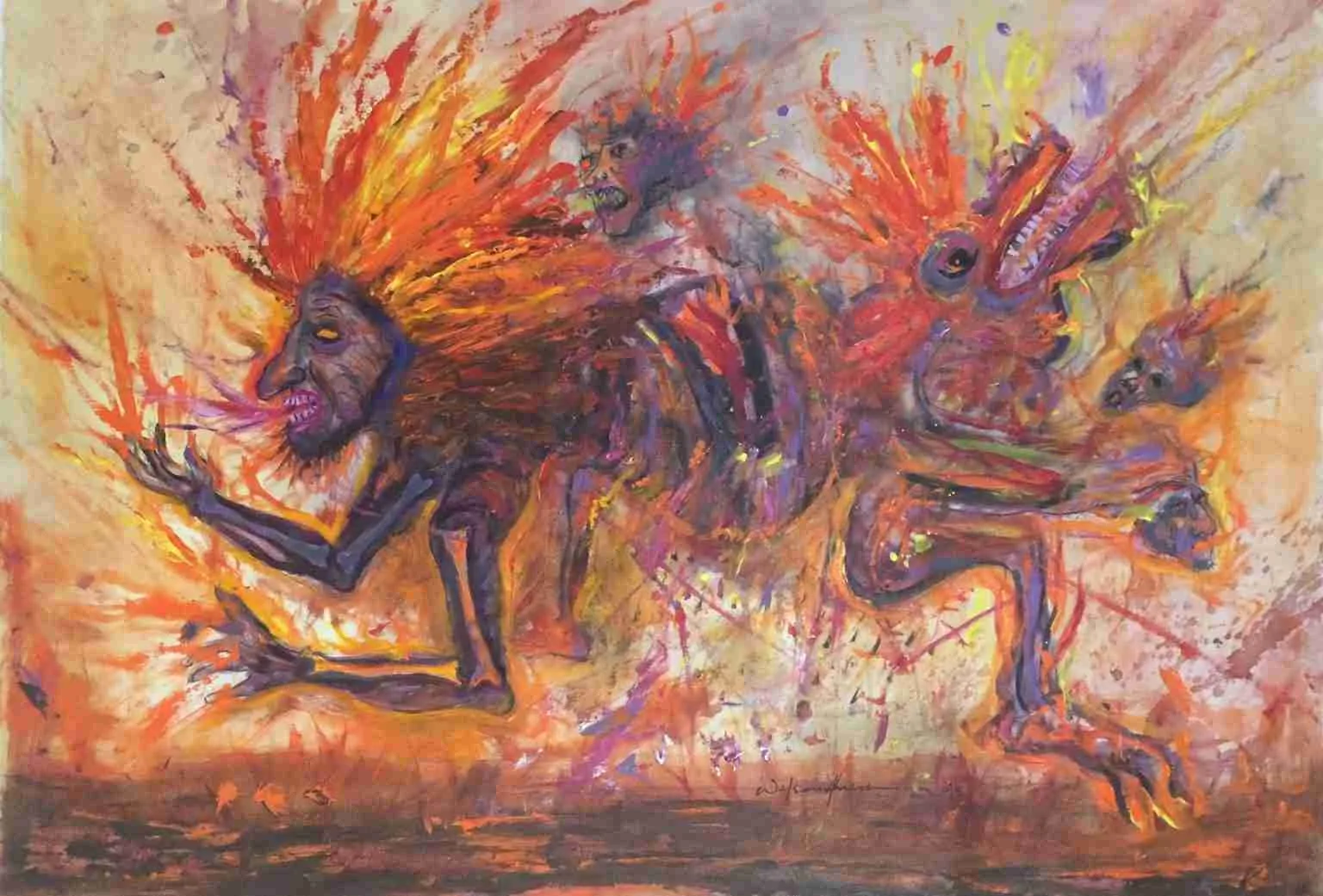 El Amazonas en Llamas
